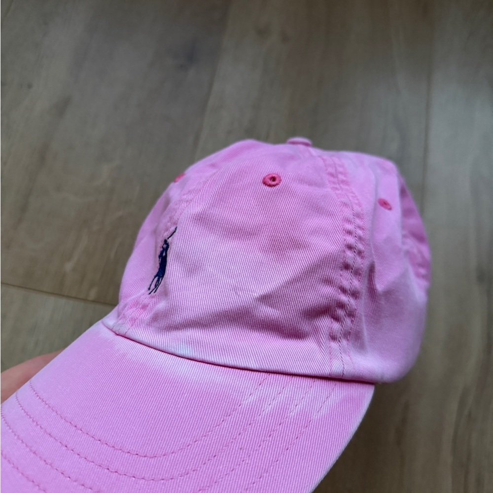 Polo Ralph Lauren Pink Baseball Cap - Picture 3 of 12